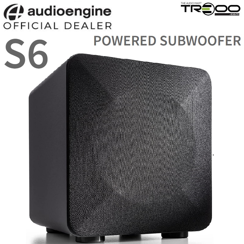 Audioengine S6 6-inch (6") Powered Active Subwoofer