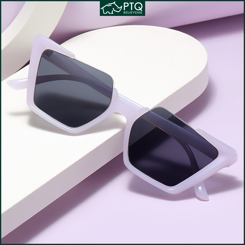 Shades for Men Women 2022 New European and American Square Sun Glasses Fashion Glasses Unisex Wild Sunglasses PTQ